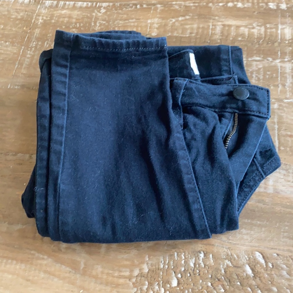 Black High Rise Skinny Jeans